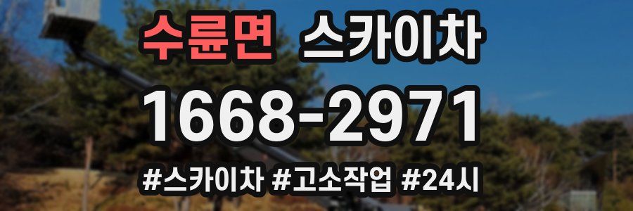 수륜면 스카이차