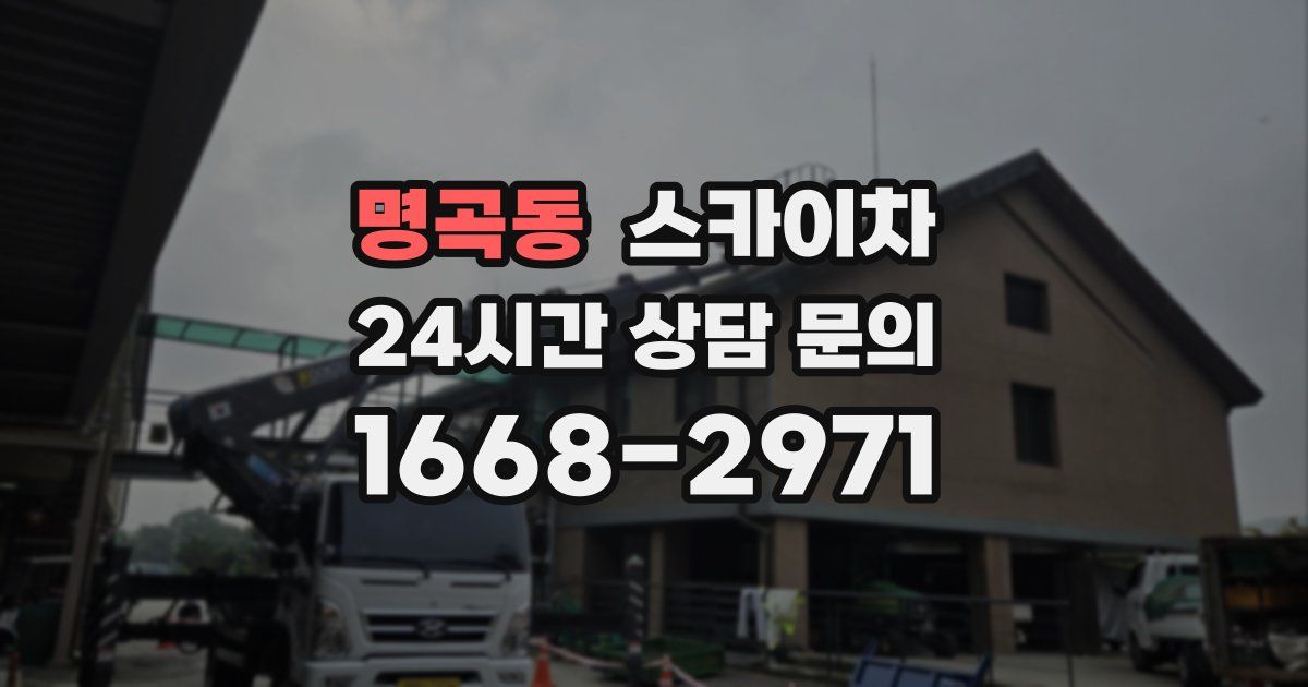 명곡동 스카이차