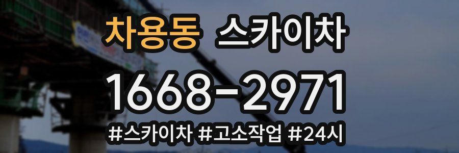 차용동 스카이차