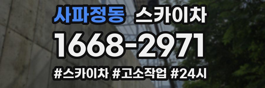 사파정동 스카이차