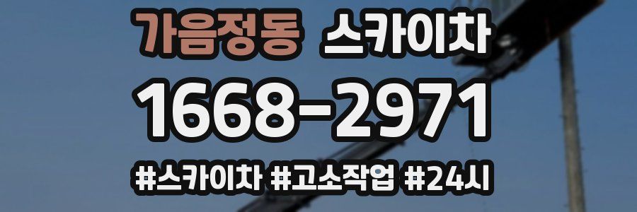 가음정동 스카이차