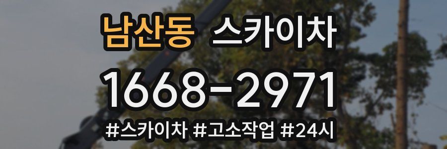 남산동 스카이차