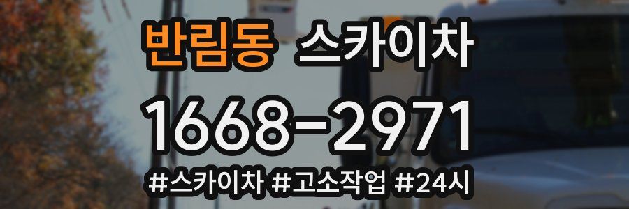 반림동 스카이차