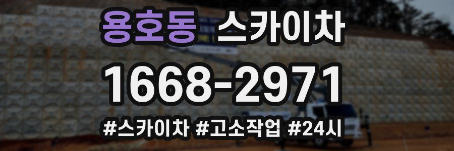 용호동 스카이차