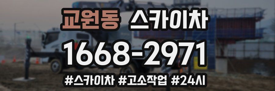 교원동 스카이차