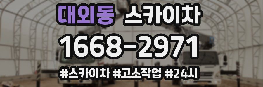 대외동 스카이차