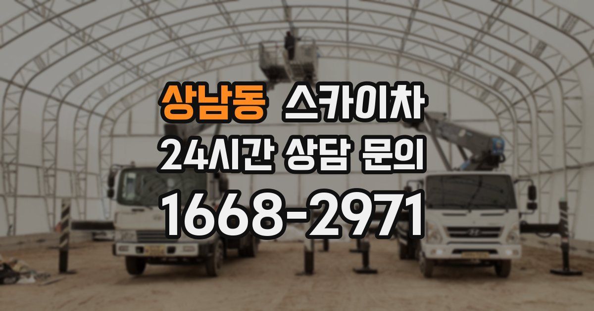 상남동 스카이차