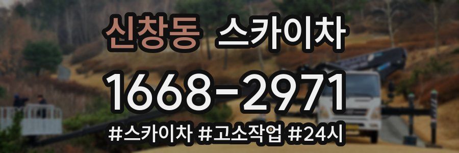신창동 스카이차