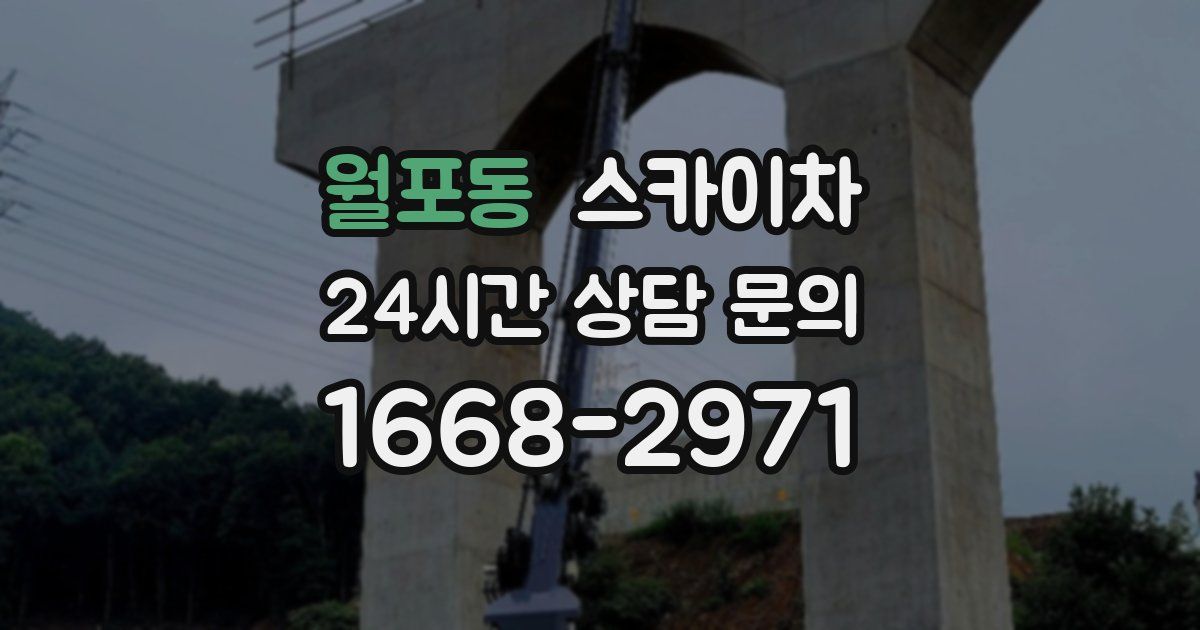 월포동 스카이차