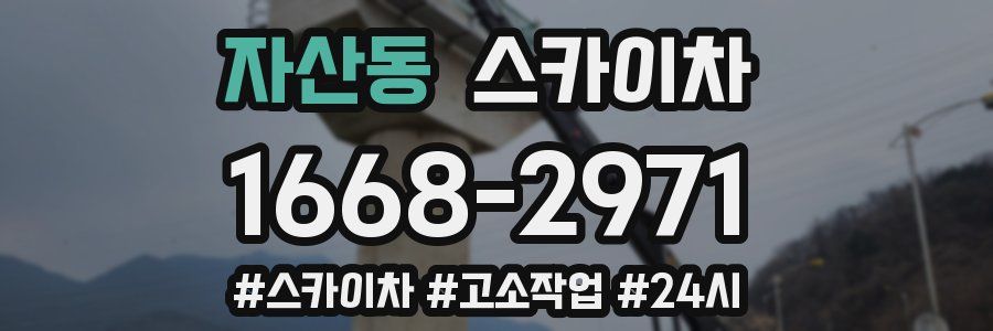 자산동 스카이차