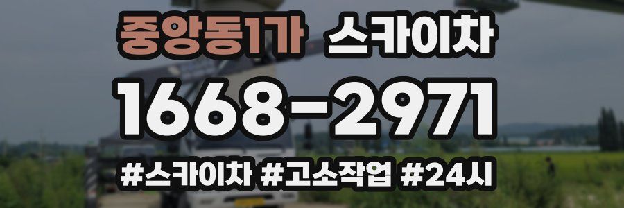 중앙동1가 스카이차