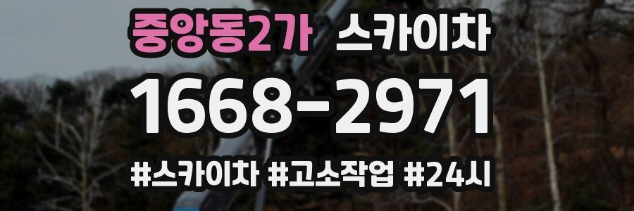 중앙동2가 스카이차
