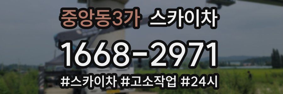 중앙동3가 스카이차