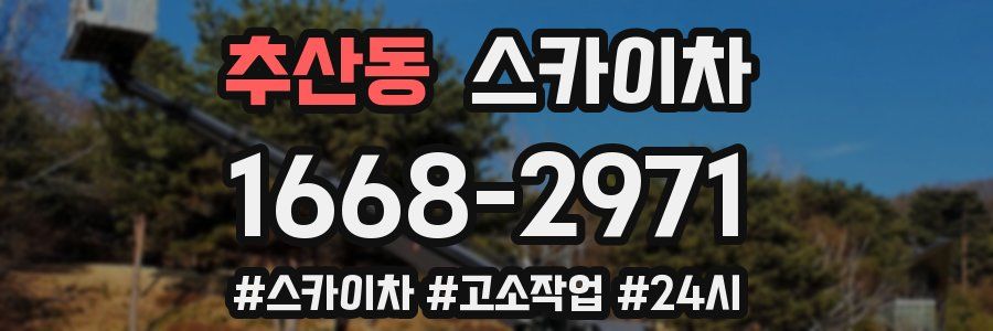 추산동 스카이차