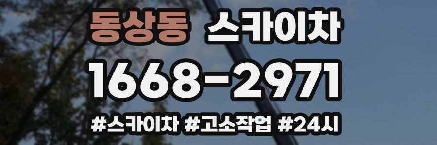 동상동 스카이차
