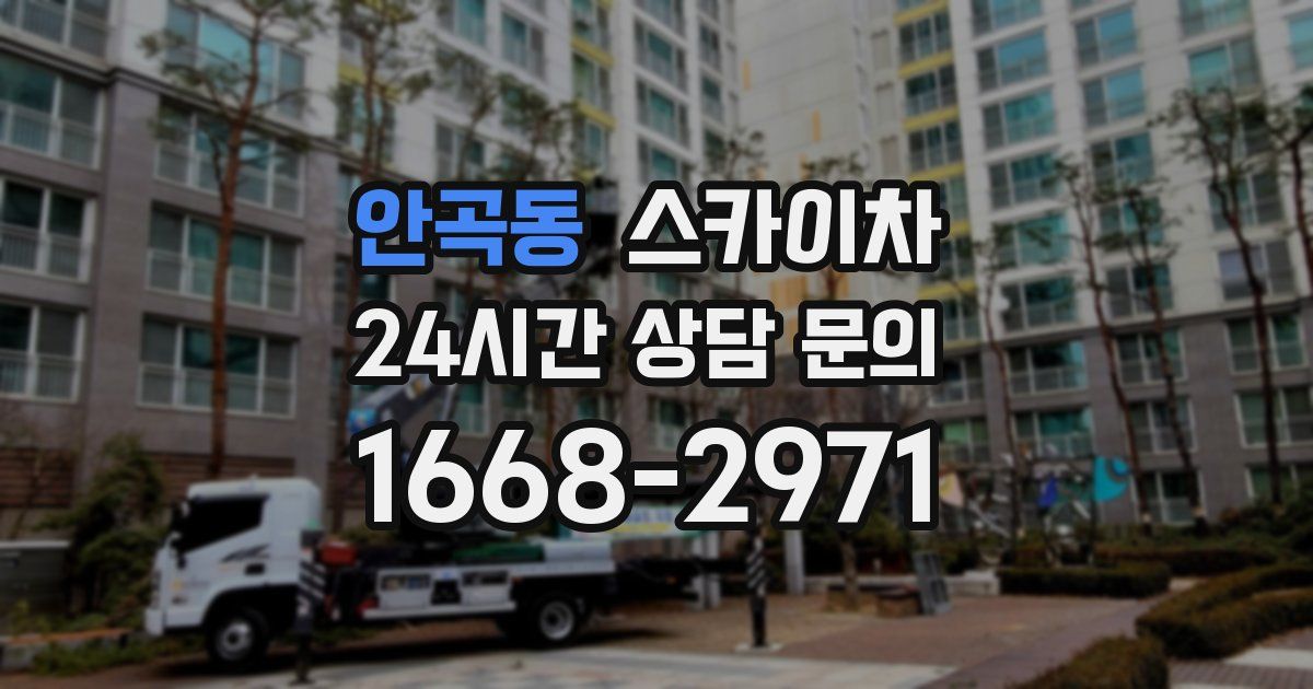 안곡동 스카이차