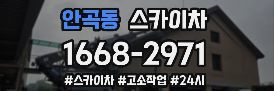 안곡동 스카이차