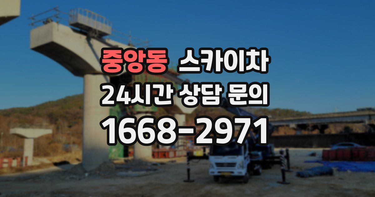 중앙동 스카이차