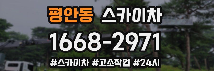 평안동 스카이차