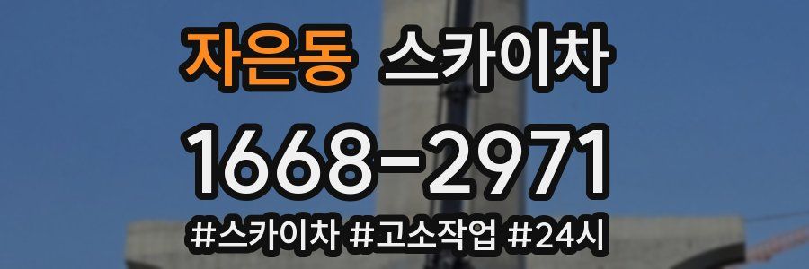 자은동 스카이차