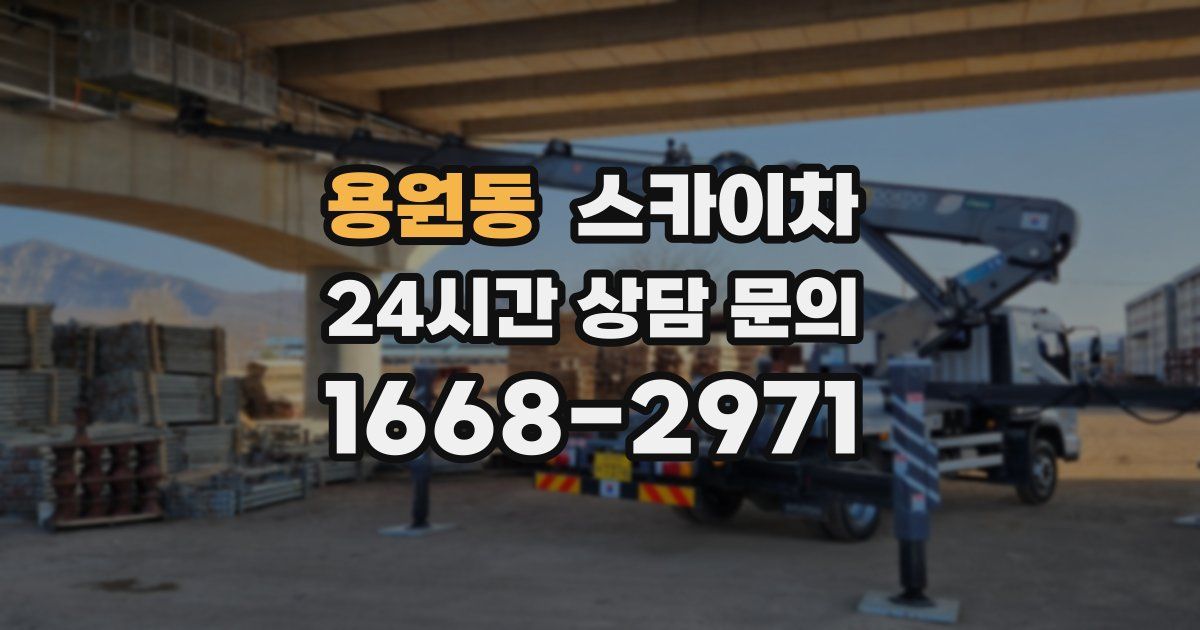 용원동 스카이차