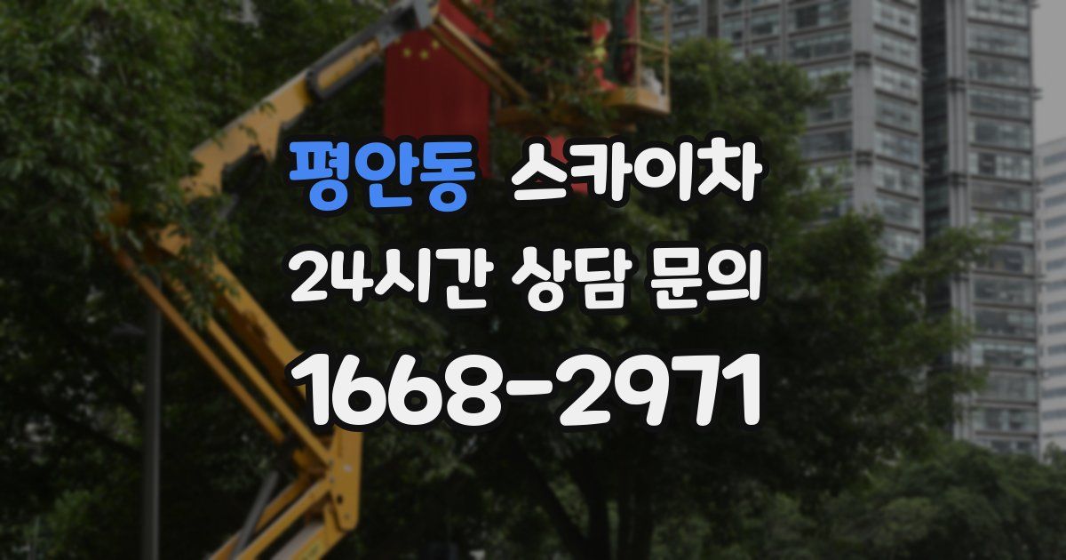 평안동 스카이차