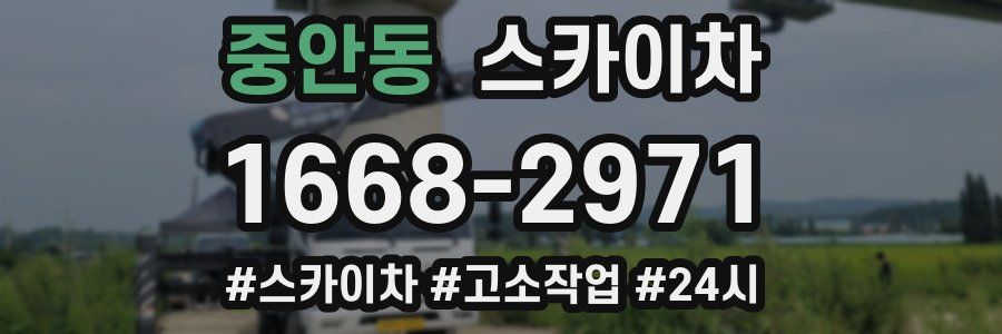 중안동 스카이차