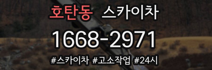 호탄동 스카이차