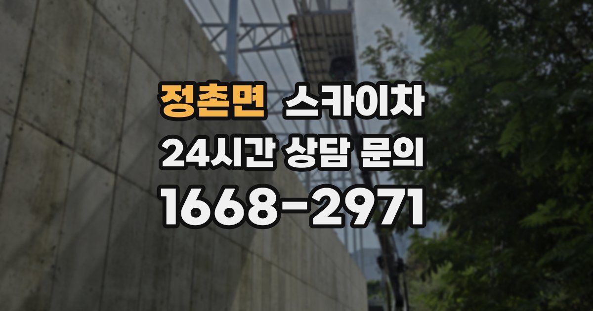 정촌면 스카이차
