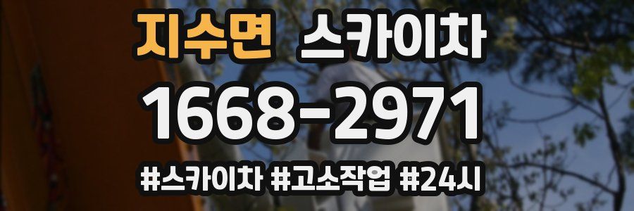 지수면 스카이차