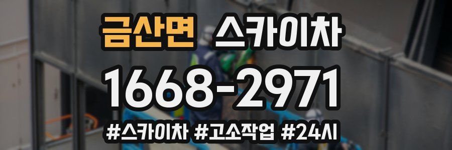 금산면 스카이차