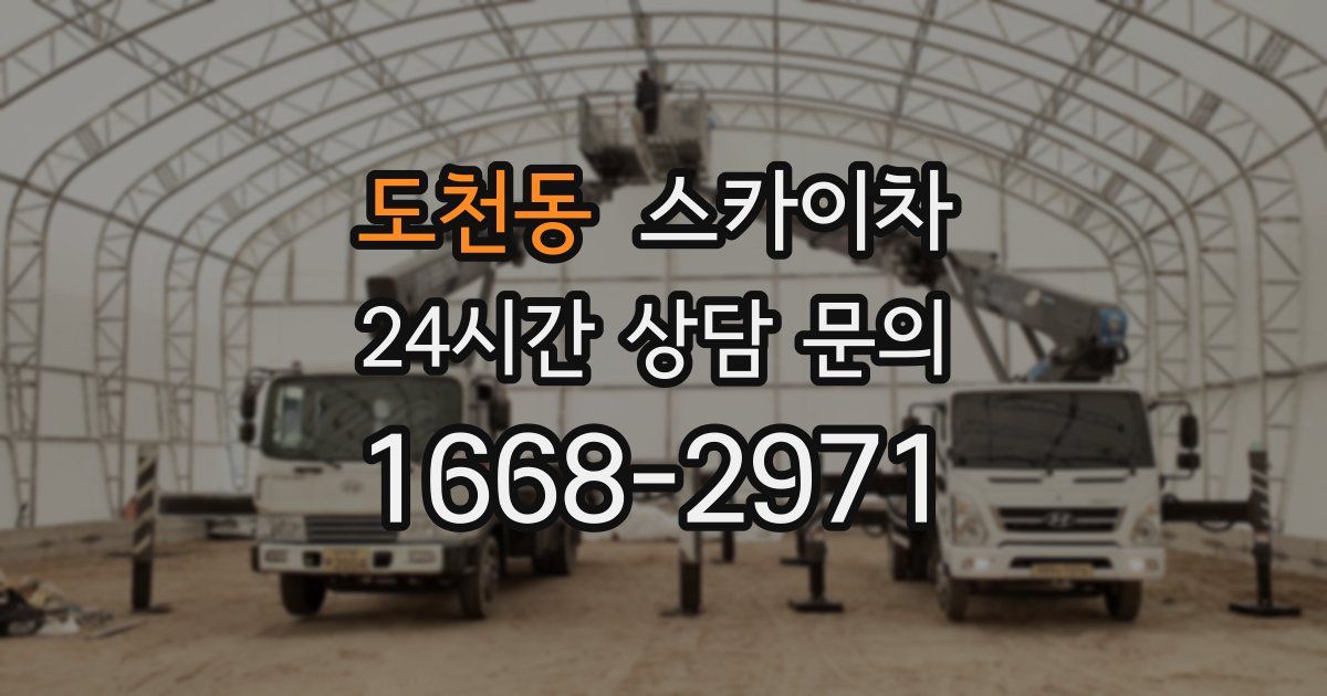 도천동 스카이차