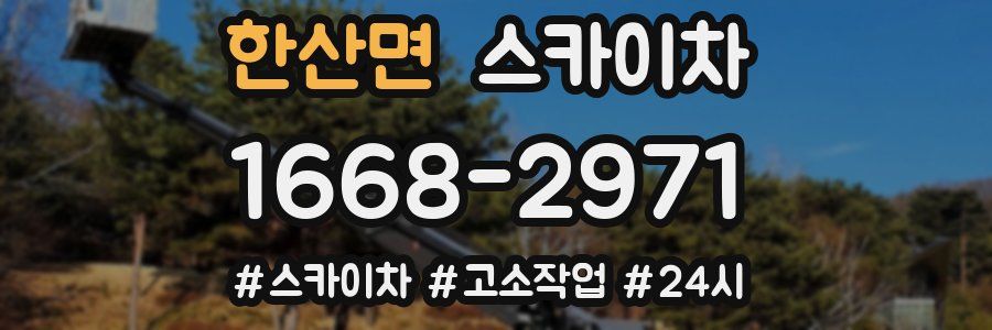 한산면 스카이차