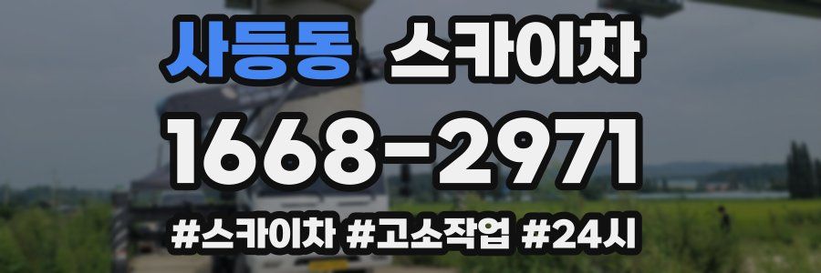 사등동 스카이차