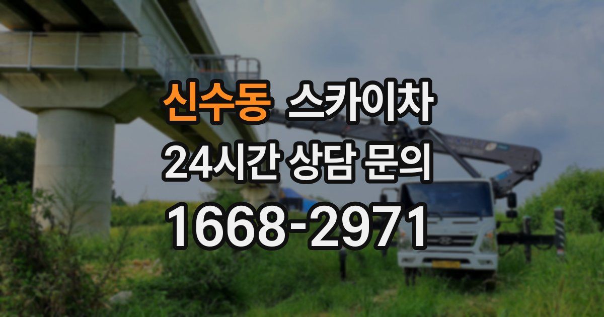 신수동 스카이차