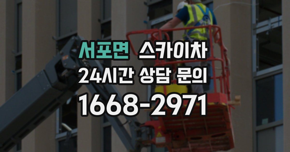 서포면 스카이차