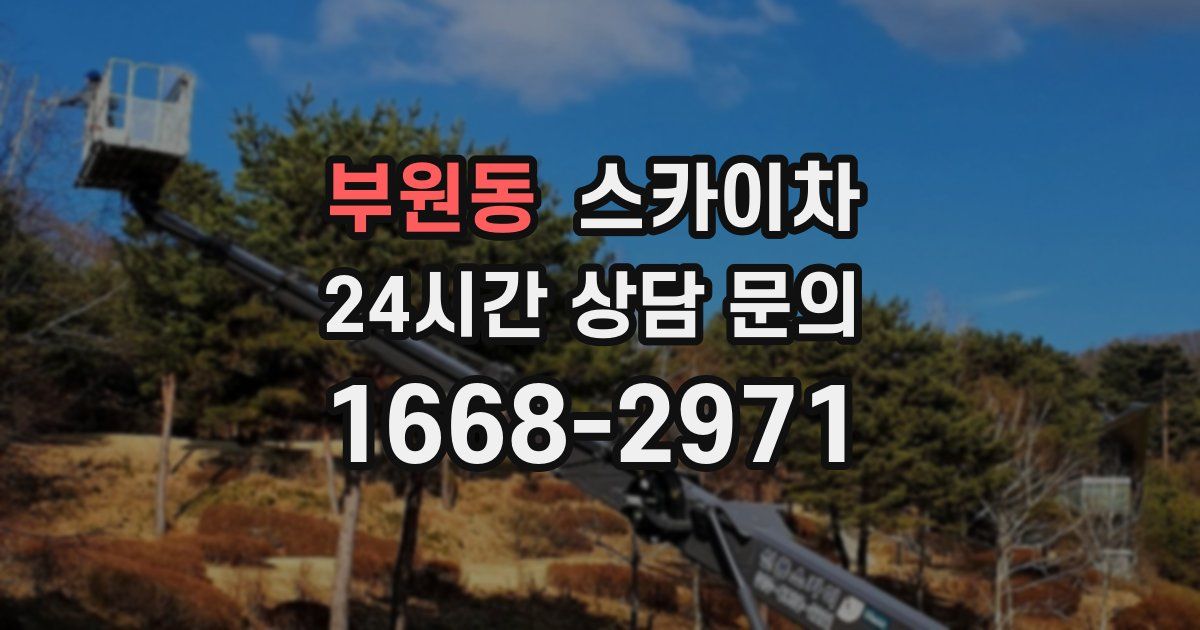 부원동 스카이차