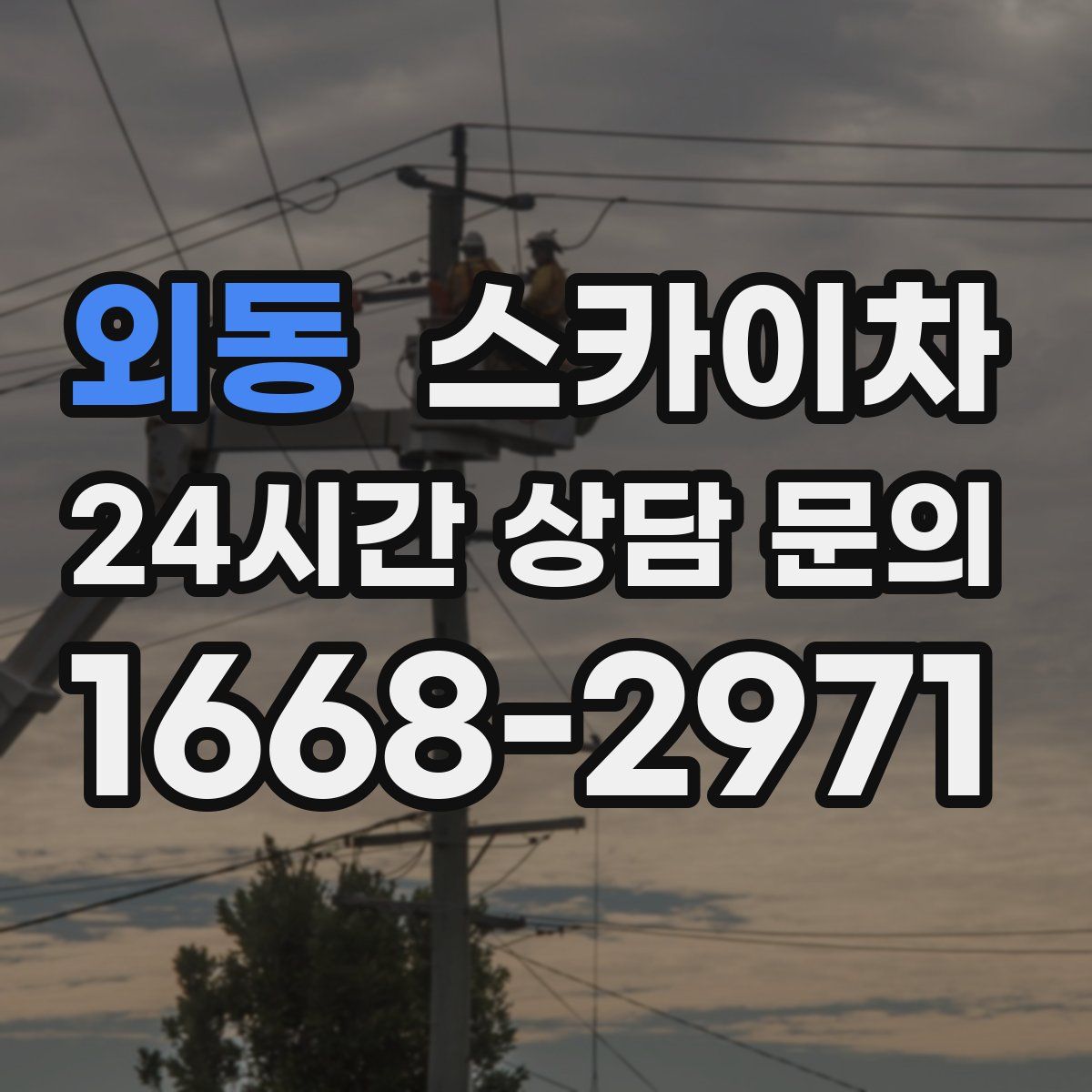 외동 스카이차