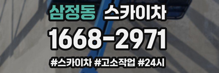 삼정동 스카이차