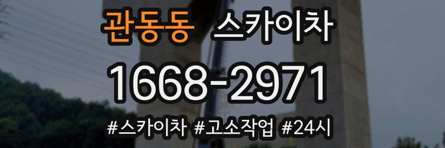 관동동 스카이차