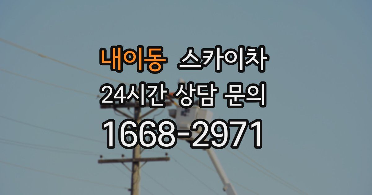 내이동 스카이차