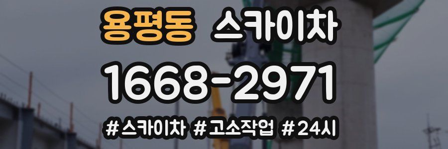 용평동 스카이차