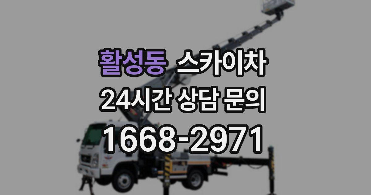 활성동 스카이차