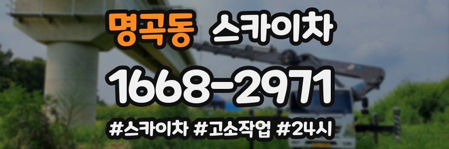 명곡동 스카이차