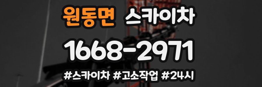 원동면 스카이차