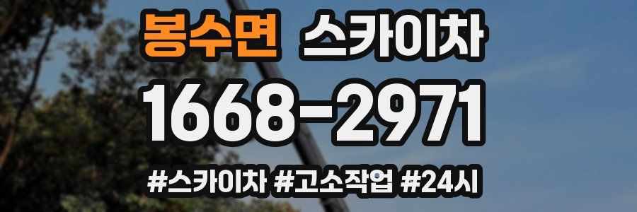 봉수면 스카이차