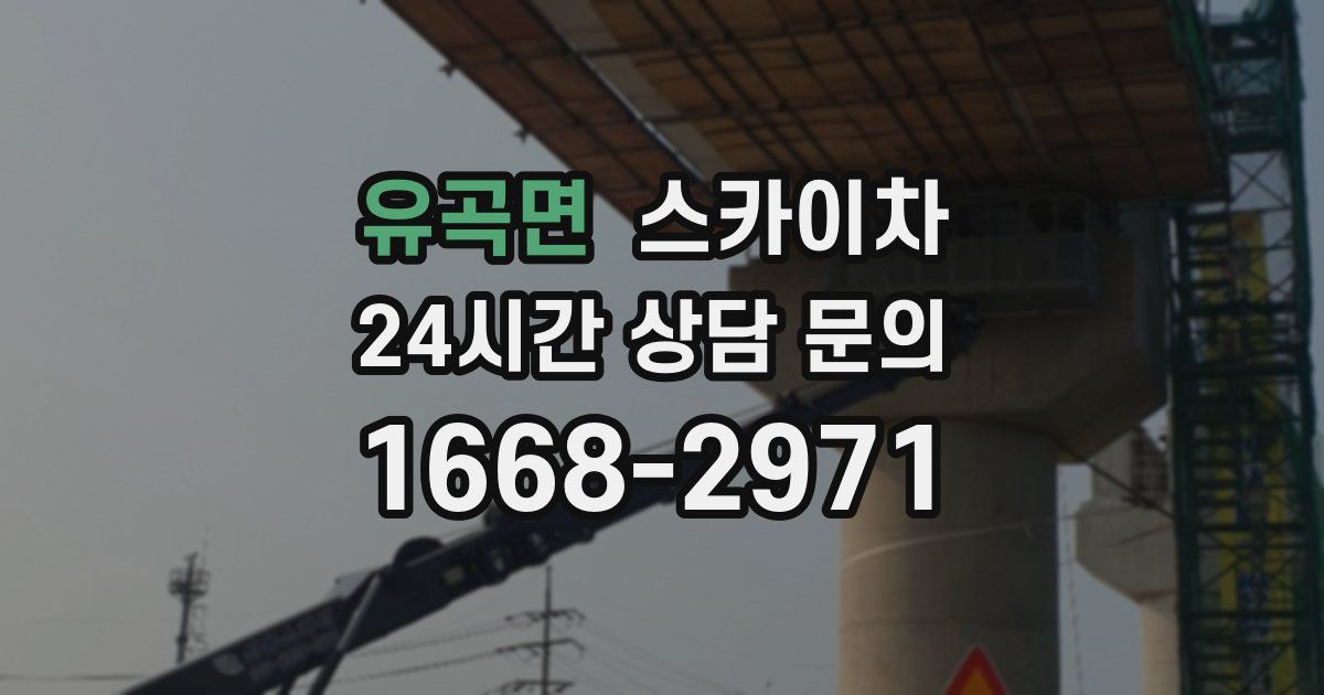 유곡면 스카이차