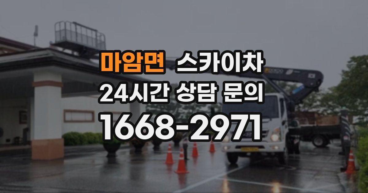 마암면 스카이차