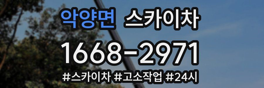 악양면 스카이차