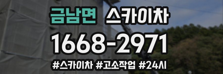 금남면 스카이차